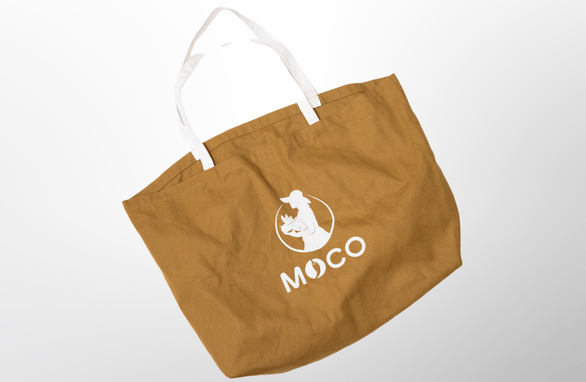 Branded Reusable Shopping Bag |Perfect Merch for Moco lovers